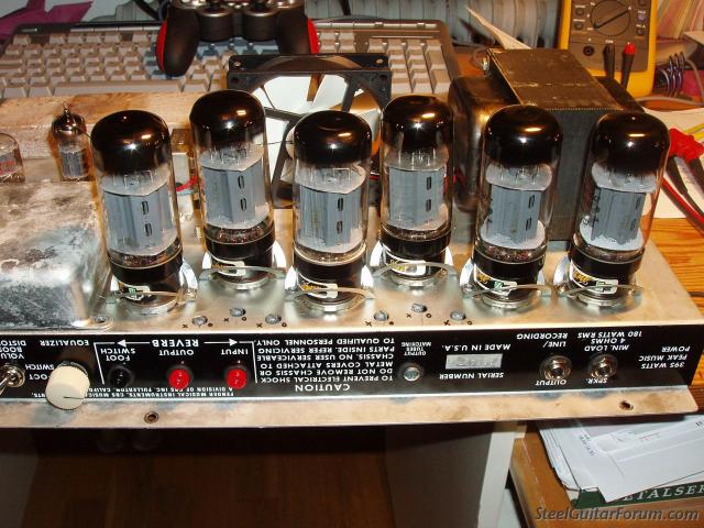 Making the Fender Super Twin Reverb an even better steel amp The