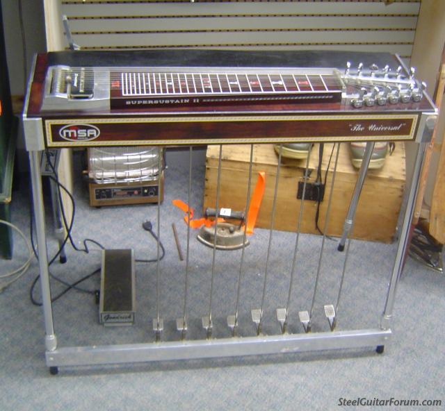 Msa Pedal Steel Guitar Salt Lake City Music Reverb