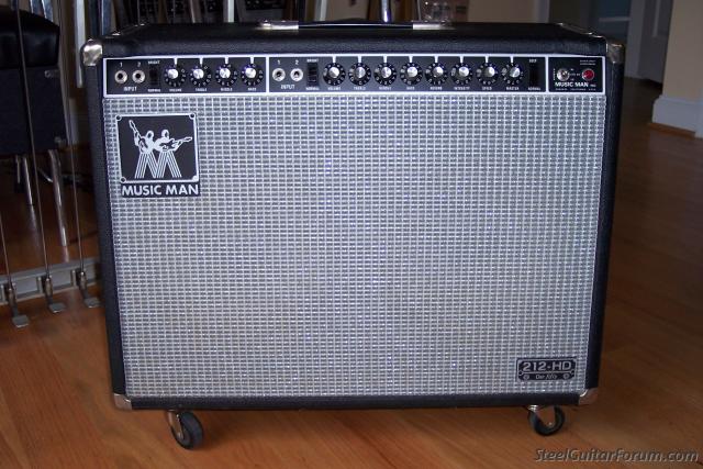 Music Man - 100 watt tube amp with 15" Electro Voice : The Steel Guitar