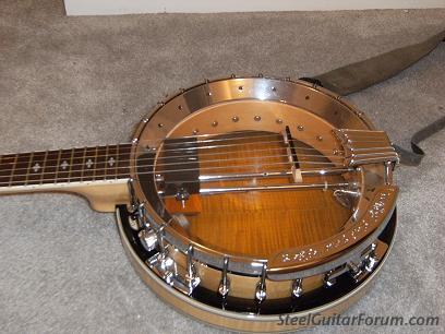  Gold Tone GT-750 Banjitar Deluxe Banjo (Six String