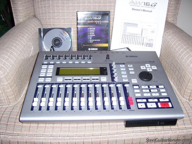 Yamaha Aw16G recorder /cd burner : The Steel Guitar Forum