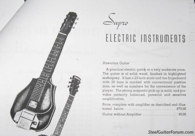 Supro Lap Steel Serial Number Dating Supro Lap Steel Serial Number Dating