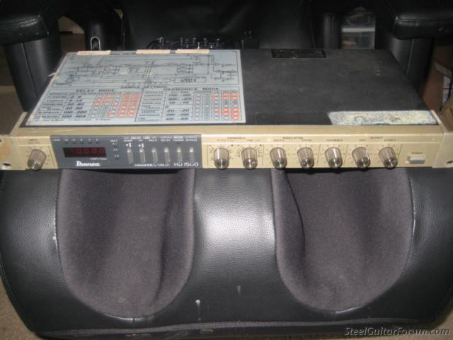 Vintage 80 s Ibanez HD 1500 Delay Harmonizer Unit The Steel