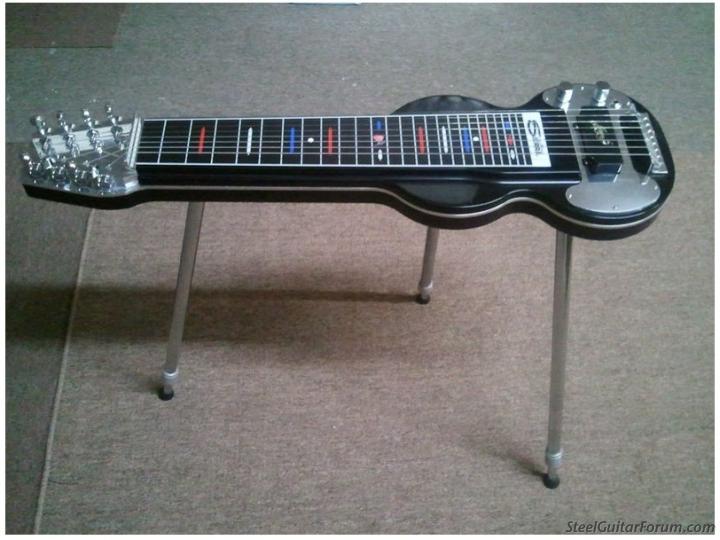 Sierra Lap Steel 8 string w case legs PLEASE CLOSE The
