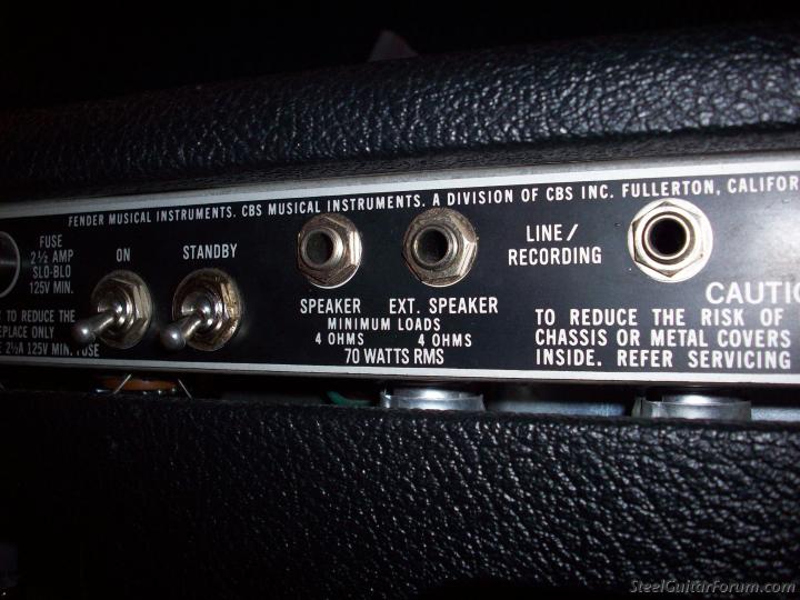 Ohms Question Speaker Jacks On Fender Bassman Head The Steel