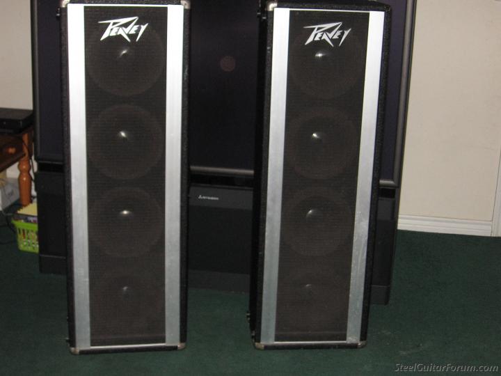 Peavey 2 4 Ft W 4 X10 S Speakers 4 In Ea Cab The Steel
