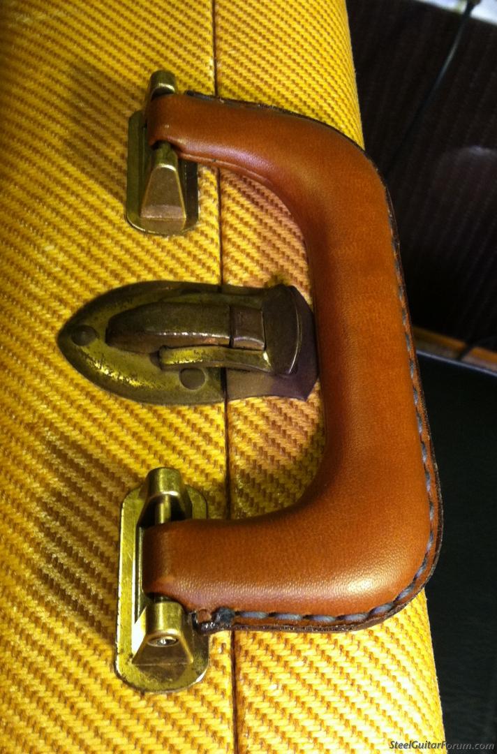 Replacement handle/hardware for Fender steel tweed case? The Steel