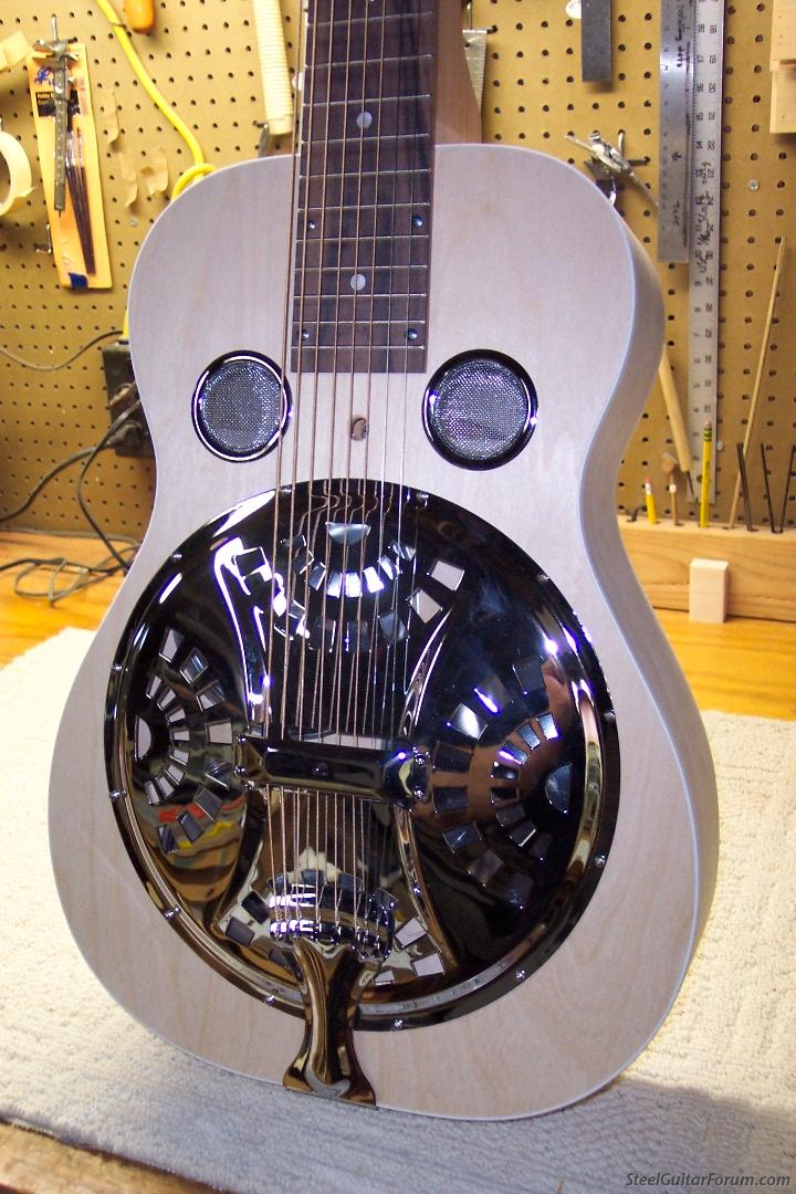 McKenna Resonator Guitars 8 String Woodbody Tricone The Steel Guitar