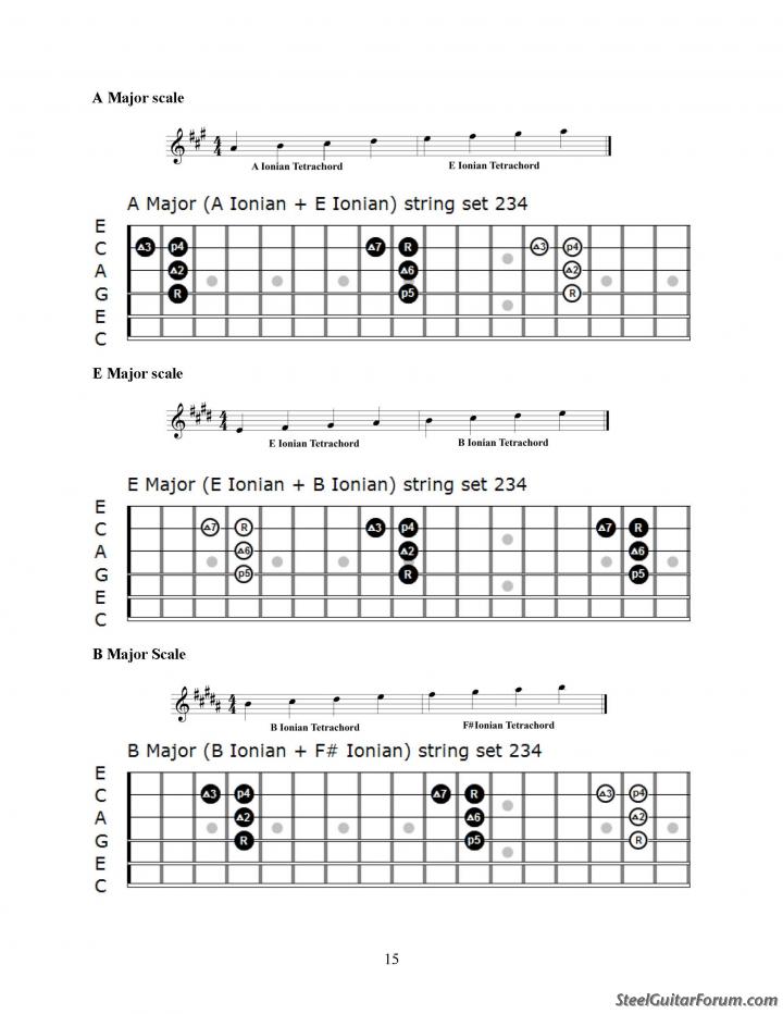 C6 lap steel scales deals