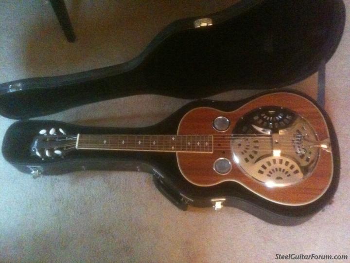 Johnson Resonator with K&K pickup 250+ pics added The Steel Guitar