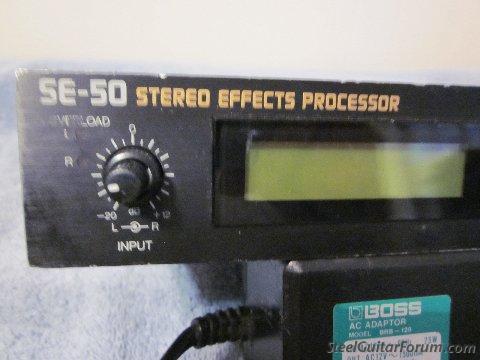 Boss SE-50 Stereo Effects Unit. (SOLD) : Steel Guitar Forum