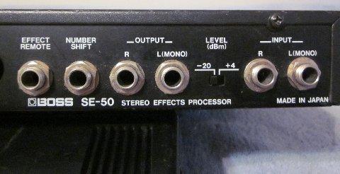 Boss SE-50 Stereo Effects Unit. (SOLD) : Steel Guitar Forum