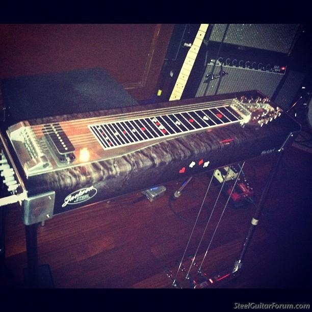 Jackson blackjack steel guitar