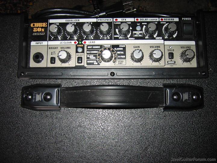 Roland Cube 80X Amplifier Please close : The Steel Guitar Forum