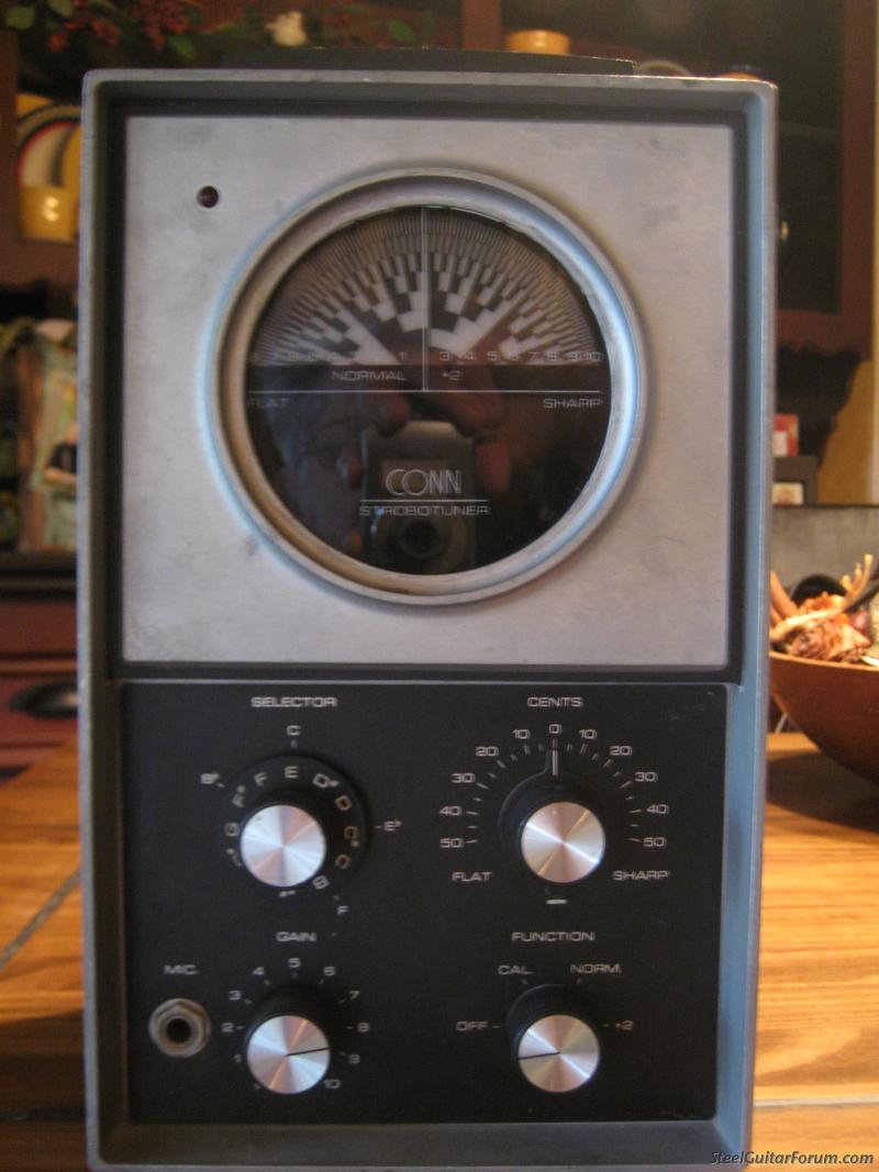 Conn Strobe Tuner Please Close The Steel Guitar Forum
