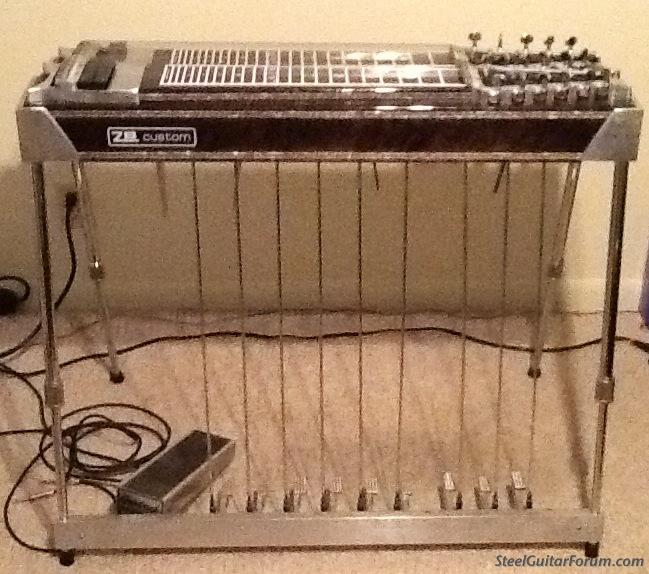 ZB Custom Double 11 String Pedal Steel FOR SALE The Steel Guitar Forum