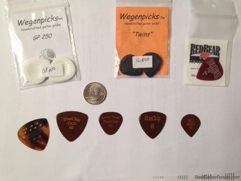 Blue chip 2024 guitar picks