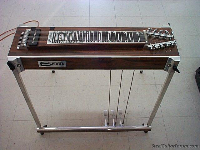 Sierra S10 3x3 E9 Emmons Pedal Steel Guitar W Ohsc Reverb