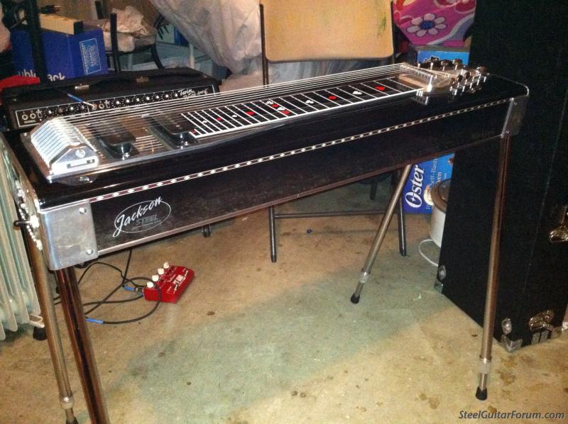 Jackson blackjack steel guitar
