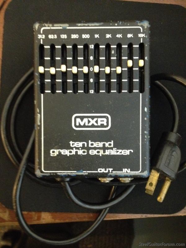 Vintage MXR 10 band EQ : The Steel Guitar Forum