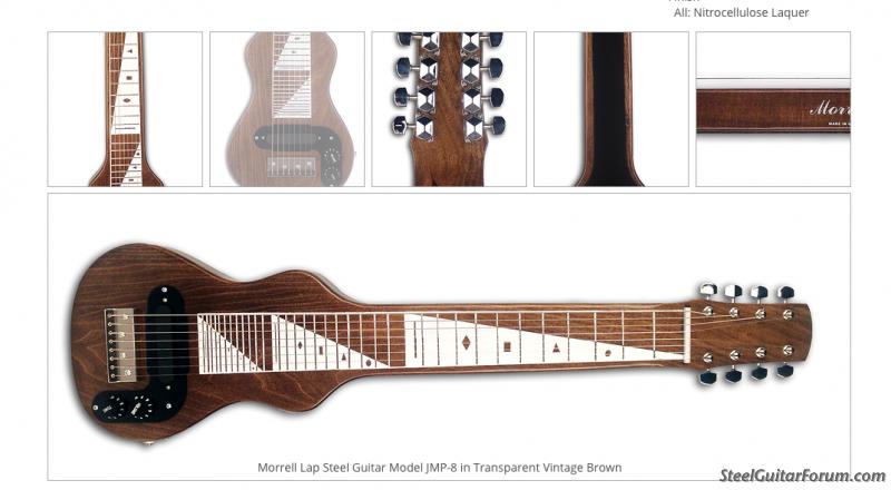 Morrell lap steel online