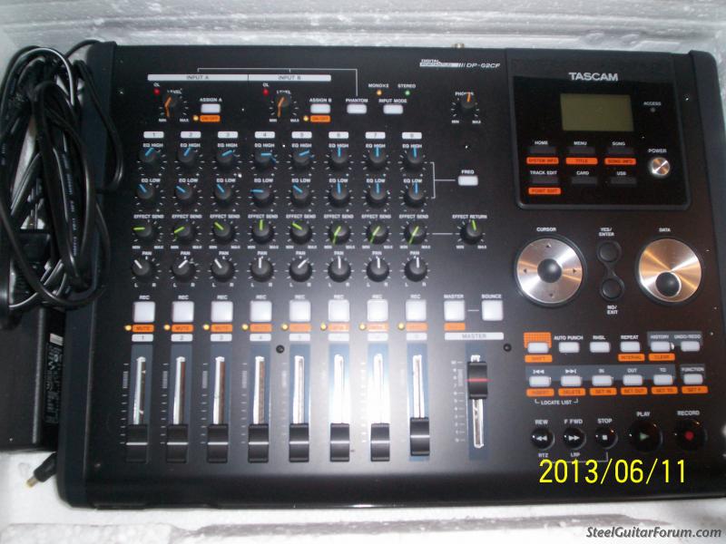 Tascam DP-02CF Portastudio : The Steel Guitar Forum