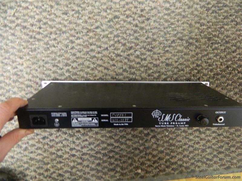 Sarno SMS Classic Tube Preamp SOLD The Steel Guitar Forum