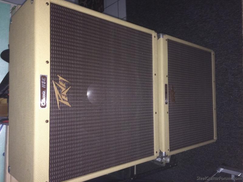 Peavey Classic 115e Tweed Cabs 300 Plus Shipping The Steel