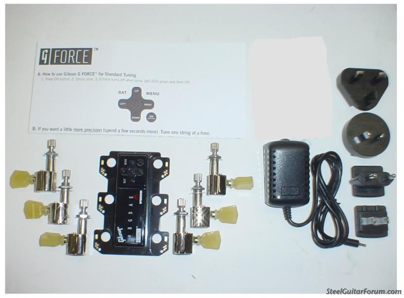 Gibson G Force Robotic Tuners The Steel Guitar Forum