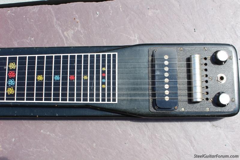 Emmons pedal steel guitar parts