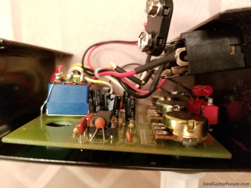 JHS packrat mod Rat2 and DigiTech EX7 expression factory The Steel