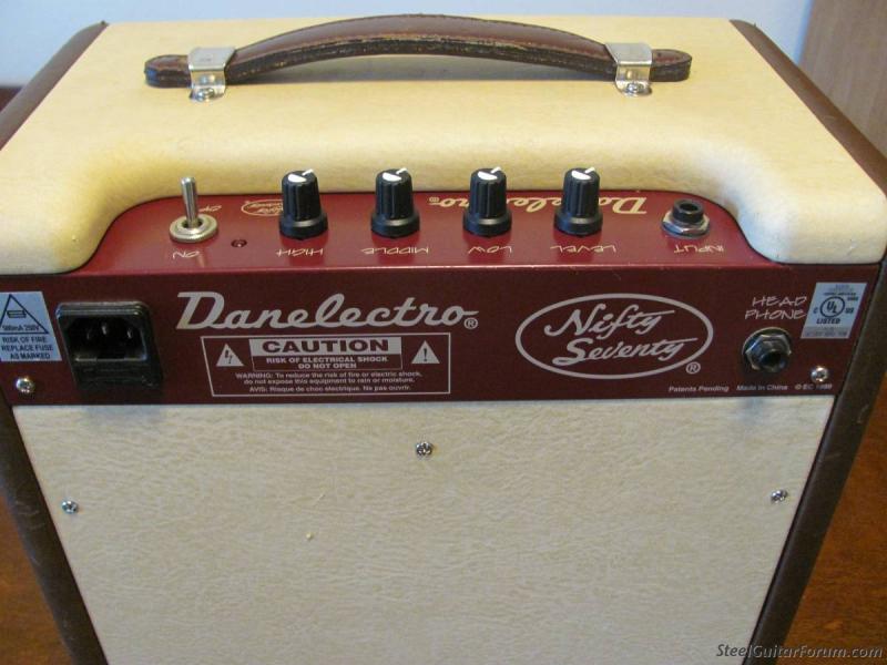 Danelectro nifty fifty amp outlet