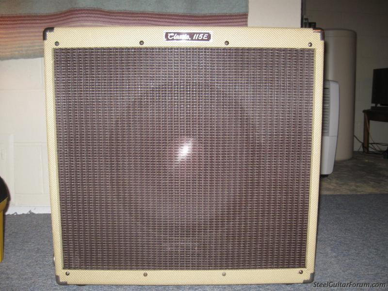 peavey classic 115e speaker cabinet; empty. : the steel guitar forum