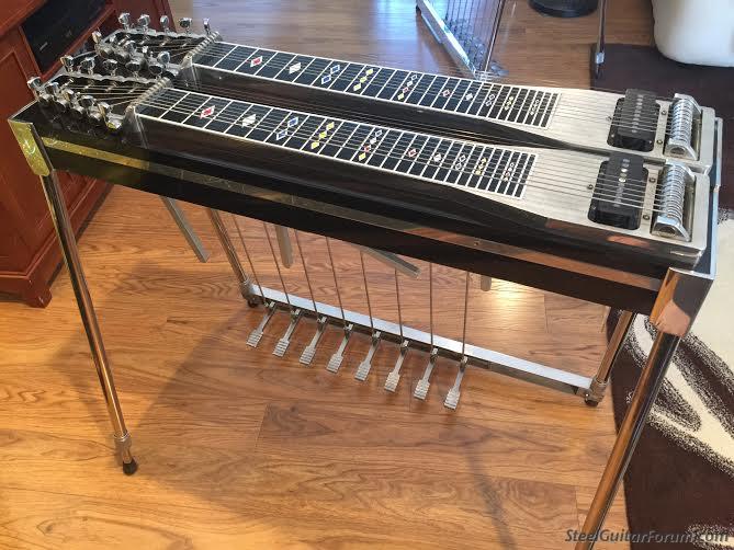 The Steel Guitar Forum View topic Zumsteel D10 8x7 Black Sold