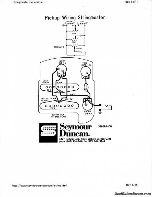 Check me on my Fender D6 wiring : The Steel Guitar Forum lap laser 10fdl wiring diagram 