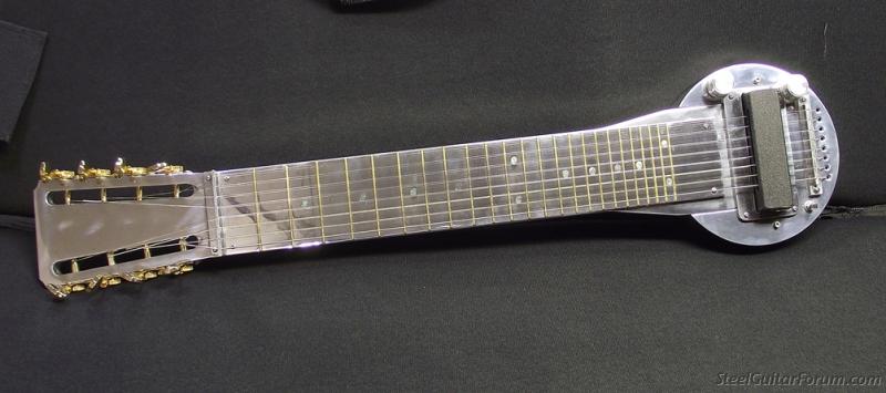 Как выглядит самая первая гитара Aluminum 8 String Fry Pan, Rick Aiello L&M Pickup : The Steel Guitar Forum