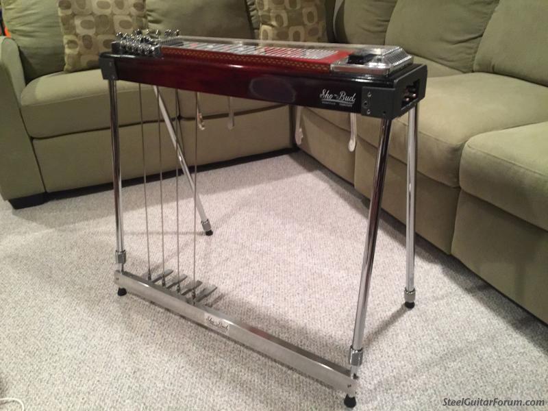 ShoBud S10 4X4 Left Handed Lefty Pedal Steel Guitar 1550 The Steel