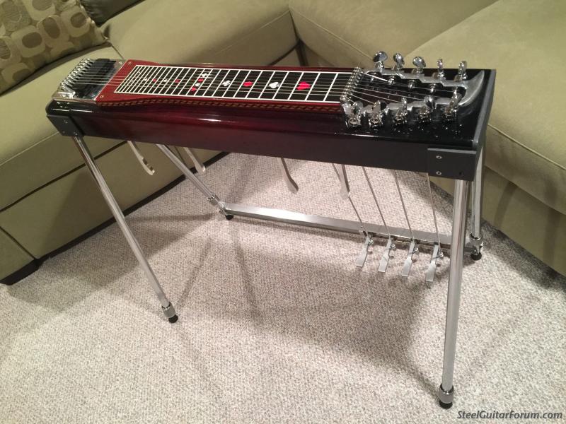 ShoBud S10 4X4 Left Handed Lefty Pedal Steel Guitar 1550 The Steel