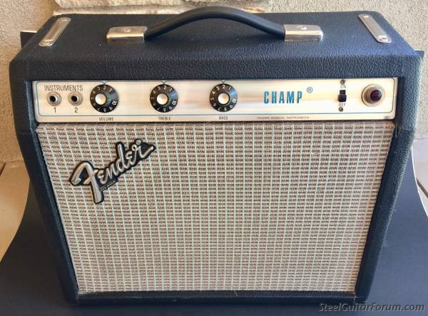 Fair price for a silverface AA764 Fender Champ Amp? : The Steel