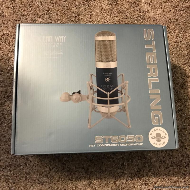 NIB Sterling Ocean Way ST6050 condenser voiced by Allen Side The