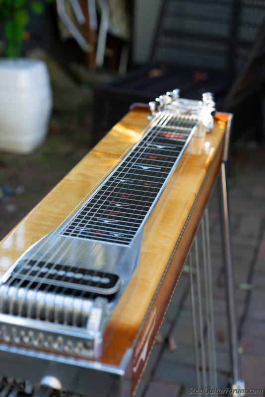 Beautiful maple S10 Fessenden SOLD The Steel Guitar Forum