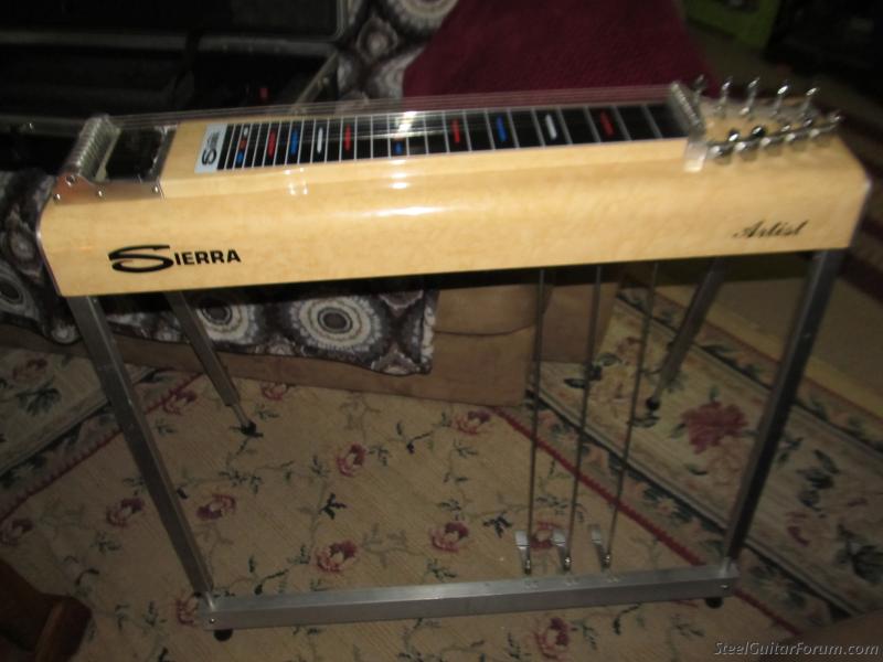 Sierra Artist S10 '' SOLD'' The Steel Guitar Forum