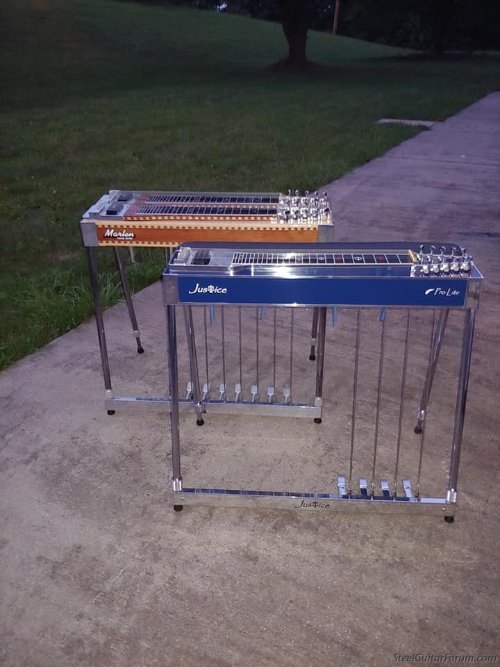 My New Justice Pedal Steel! The Steel Guitar Forum