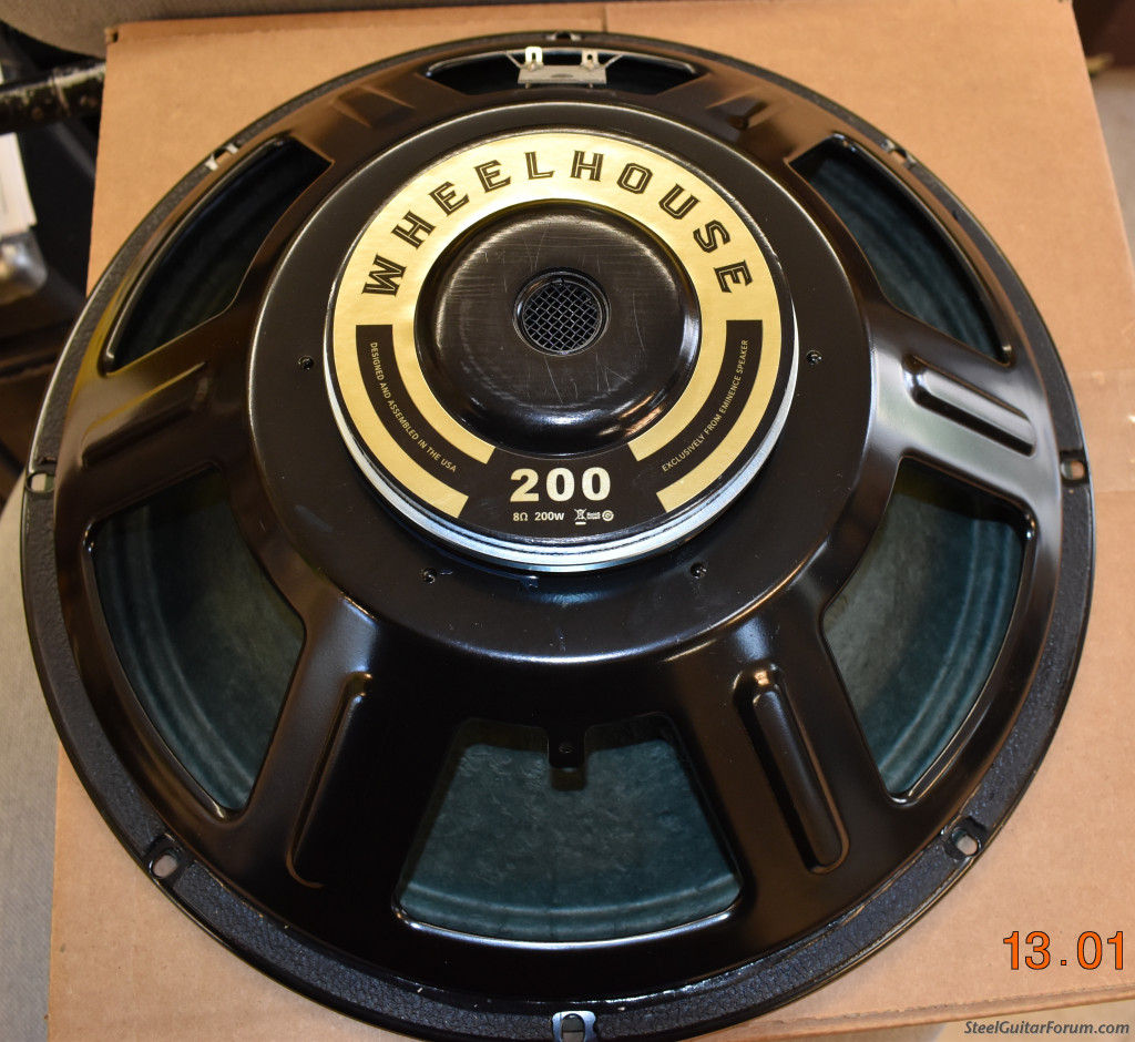 Eminence Wheelhouse 200 15" 200W speaker The Steel Guitar Forum