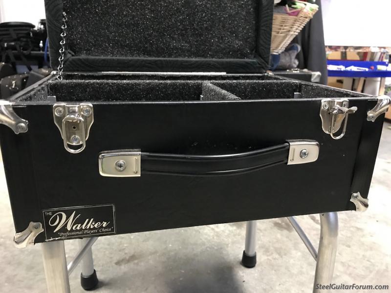 **SOLD** Walker Pack Seat The Steel Guitar Forum