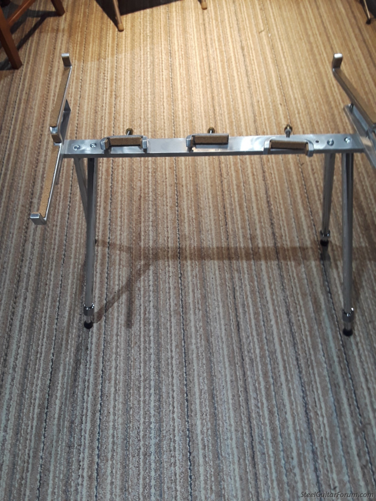 Deluxe 34 Lap steel stand in EC SOLD Please close The Steel Guitar Forum