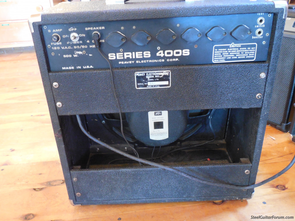 Peavey LTD 400 Amplifier SOLD, Close please The Steel Guitar Forum