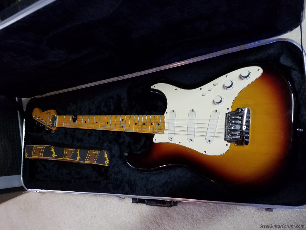 F/S 1983 fender stratocaster elite ***SOLD*** The Steel Guitar Forum