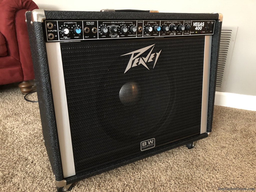 Peavey Vegas 400 SOLD, PLEASE CLOSE The Steel Guitar Forum