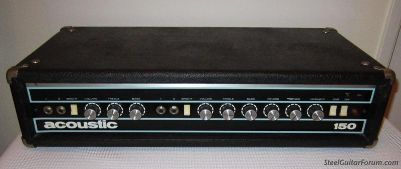 WTB Acoustic 150 amp head The Steel Guitar Forum